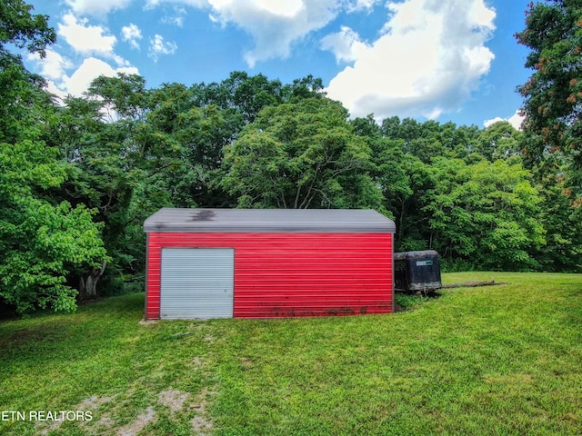 3636 Pickett Park Hwy, Jamestown, TN 38556 - view of shed with a forest view