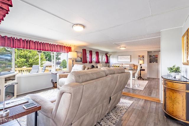 1595 Wa Ni Village Rd, Rutledge, TN 37861 - living room featuring hardwood / wood-style flooring