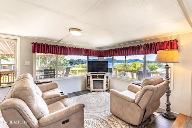 1595 Wa Ni Village Rd, Rutledge, TN 37861 - living area with wood finished floors