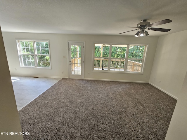 209 Cherokee Trl, Seymour, TN 37865 - carpeted empty room featuring a ceiling fan and baseboards