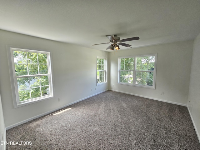 209 Cherokee Trl, Seymour, TN 37865 - carpeted empty room with ceiling fan and baseboards