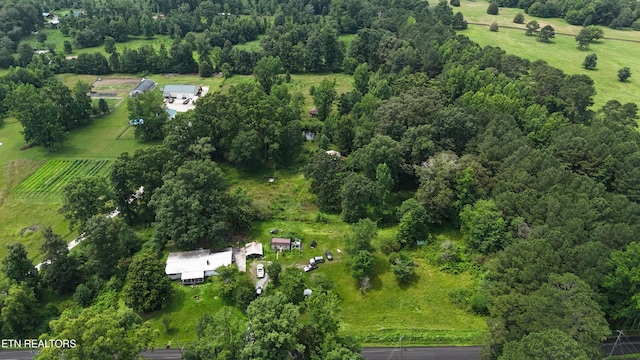 393 SW Sim Goodwin Rd, Mcdonald, TN 37353 - aerial overview of property's location with rural landscape