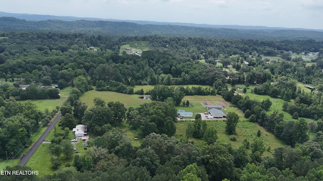 393 SW Sim Goodwin Rd, Mcdonald, TN 37353 - aerial overview of property's location with a heavily wooded area