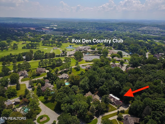 12218 Torrey Pines Pt, Knoxville, TN 37934 - drone / aerial view of a golf club
