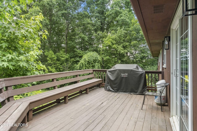 101 Concord Rd, Oak Ridge, TN 37830 - wooden deck featuring area for grilling