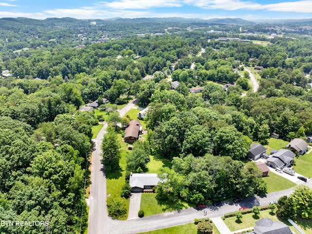 101 Concord Rd, Oak Ridge, TN 37830 - aerial view of a mountain backdrop