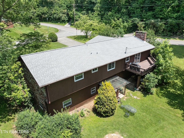 101 Concord Rd, Oak Ridge, TN 37830 - view from above of property