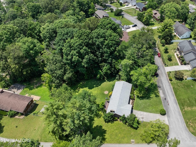101 Concord Rd, Oak Ridge, TN 37830 - aerial view of property's location with nearby suburban area