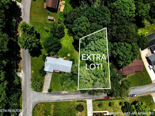 101 Concord Rd, Oak Ridge, TN 37830 - view of property location featuring property boundaries highlighted