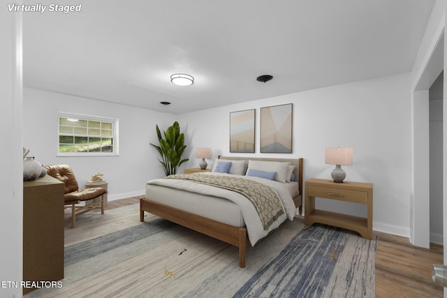 101 Concord Rd, Oak Ridge, TN 37830 - bedroom featuring baseboards and wood finished floors