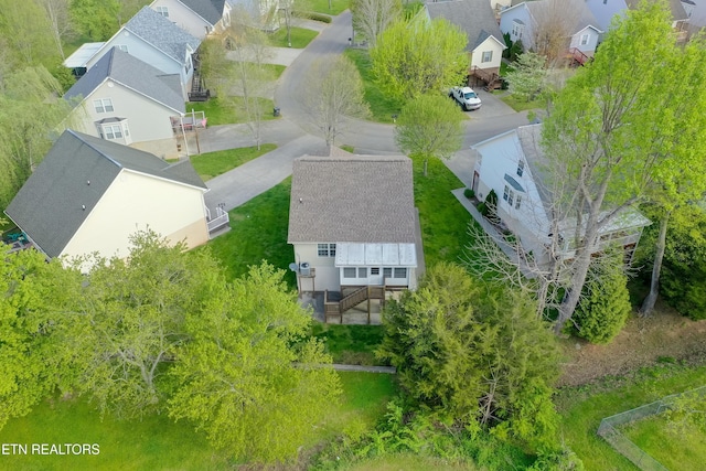 814 Plantation Dr, Pigeon Forge, TN 37863 - aerial perspective of suburban area