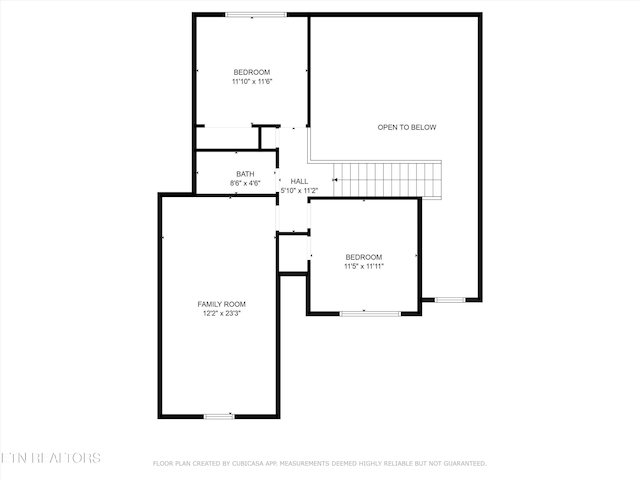 1213 Whisper Trace Ln, Knoxville, TN 37919 - view of room layout