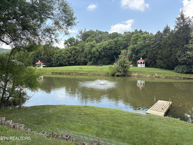 8106 Spice Tree Way, Knoxville, TN 37931 - water view featuring a heavily wooded area