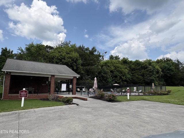 8106 Spice Tree Way, Knoxville, TN 37931 - view of community featuring an attached carport and concrete driveway