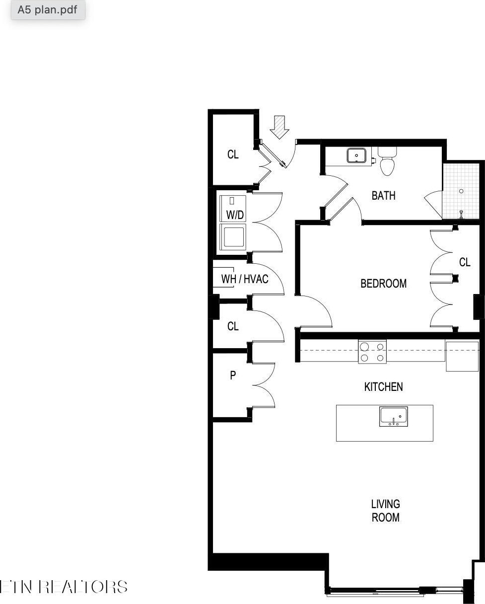 327 W Summit Hill Dr Unit 206, Knoxville, TN 37902 - photo 3
