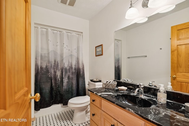 3930 Settlers Trl, Kodak, TN 37764 - full bathroom with vanity and tile patterned floors