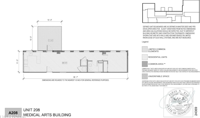 603 W Main St Unit 208, Knoxville, TN 37902 - view of property floor plan