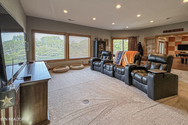 230 Tecumseh Way, Loudon, TN 37774 - carpeted living room featuring recessed lighting