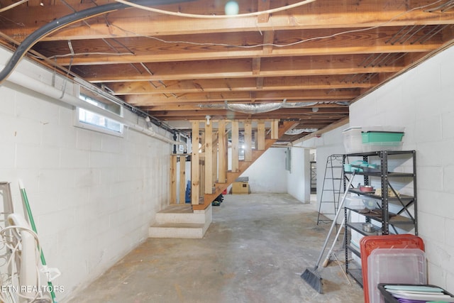 1415 Ebenezer Rd, Knoxville, TN 37922 - basement featuring stairs