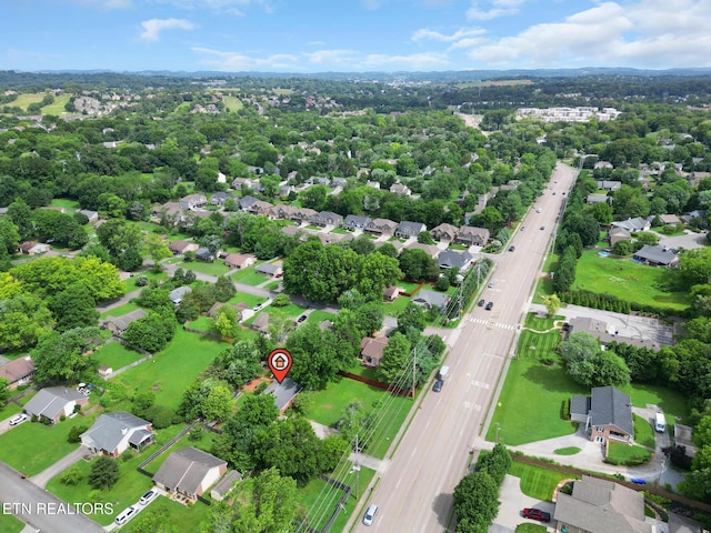 1415 Ebenezer Rd, Knoxville, TN 37922 - aerial view of residential area featuring a main thoroughfare