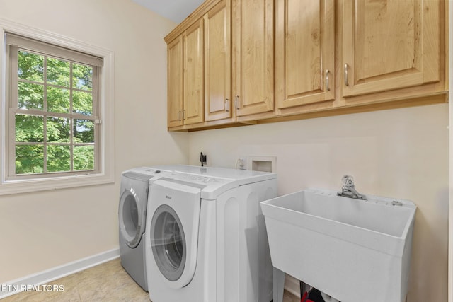 200 Stony Rock Ln, Jacksboro, TN 37757 - laundry area featuring cabinet space and separate washer and dryer