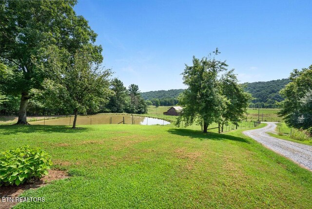 1821 S Nopone Valley Rd, Decatur, TN 37322 - view of yard with a water view