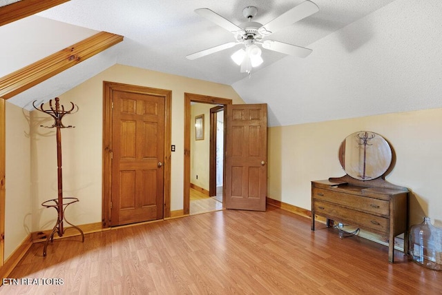 1821 S Nopone Valley Rd, Decatur, TN 37322 - bonus room featuring light wood-style flooring, vaulted ceiling, and ceiling fan