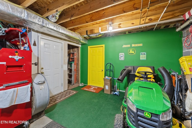 1717 Meadow Ridge Cir, Sevierville, TN 37862 - basement featuring carpet floors