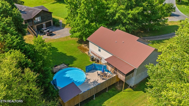 1717 Meadow Ridge Cir, Sevierville, TN 37862 - view from above of property