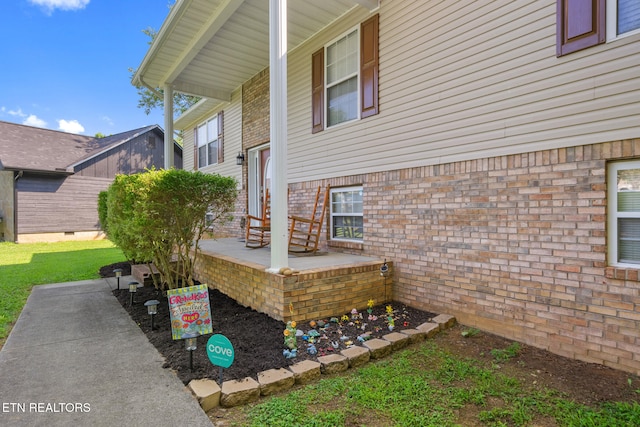 1717 Meadow Ridge Cir, Sevierville, TN 37862 - view of side of home featuring brick siding