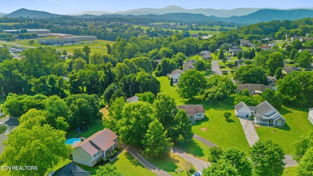 1717 Meadow Ridge Cir, Sevierville, TN 37862 - aerial view of mountains