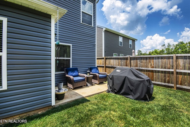 7408 Game Bird St, Corryton, TN 37721 - view of yard featuring a patio area