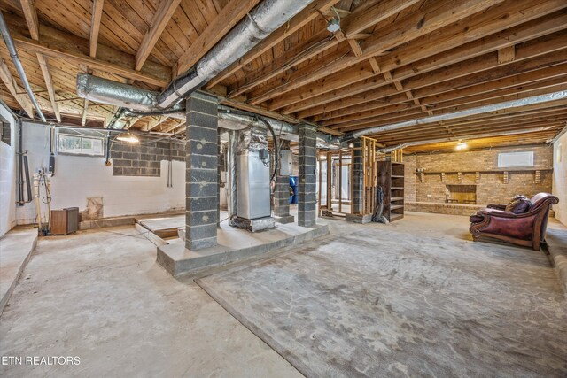 2931 E Emory Rd, Knoxville, TN 37938 - below grade area featuring electric panel and heating unit