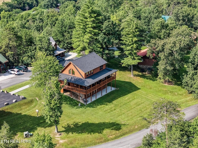 2028 Piney Overlook Ln, Sevierville, TN 37862 - aerial view of property and surrounding area
