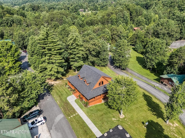 2028 Piney Overlook Ln, Sevierville, TN 37862 - aerial view of a heavily wooded area
