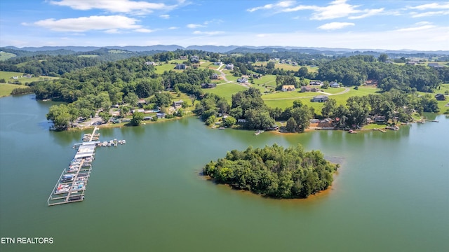 1175 Cardnal Cv, Rutledge, TN 37861 - drone / aerial view of a water and mountain view