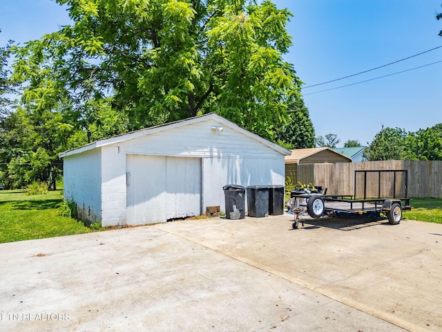 313 Locust St, Englewood, TN 37329 - view of detached garage