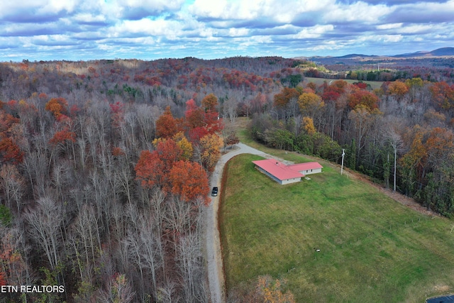 22453 Alberta St, Oneida, TN 37841 - view of subject property with a heavily wooded area