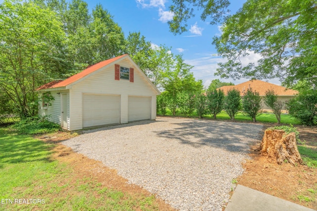 2115 Aaron Ct, Sevierville, TN 37876 - view of detached garage