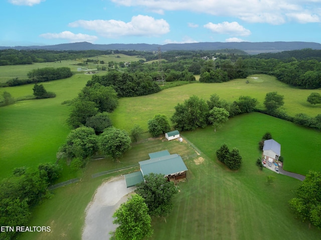 1371 Elijah Martin Rd, Whitesburg, TN 37891 - aerial view of sparsely populated area with a mountainous background