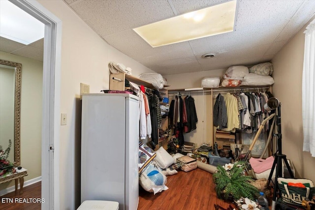 116 Oak St, Jacksboro, TN 37757 - spacious closet with wood finished floors