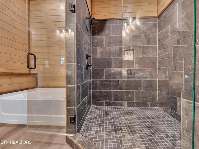 1940 Smoky Cove Rd, Sevierville, TN 37876 - full bathroom with a stall shower