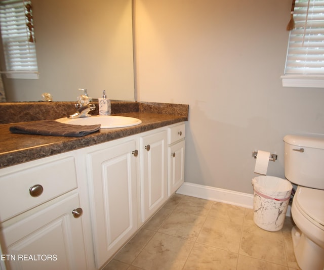 5843 Forest View Ln, Ooltewah, TN 37363 - bathroom featuring vanity and tile patterned flooring