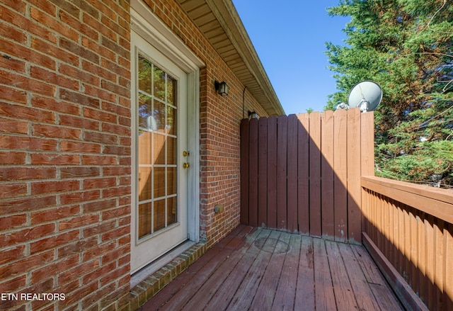 1709 Maple View Way Unit 4A, Knoxville, TN 37918 - view of wooden deck