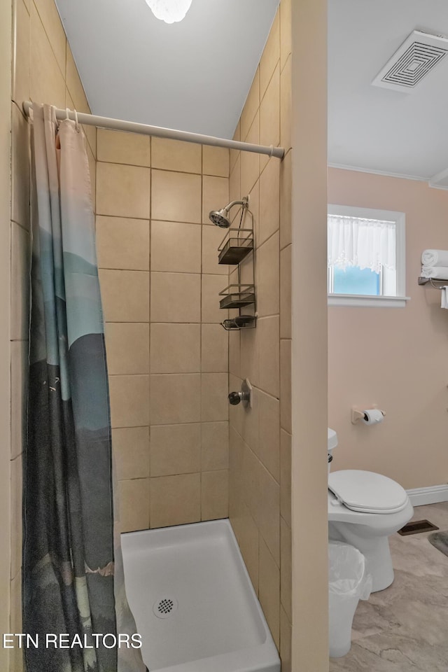 305 Shields View Dr, Gatlinburg, TN 37738 - full bath with a shower stall and crown molding