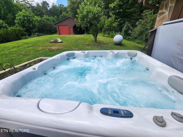 805 Punkton Rd, Del Rio, TN 37727 - exterior view of a hot tub