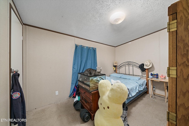90 Byers Ln, Crossville, TN 38571 - carpeted bedroom featuring a textured ceiling