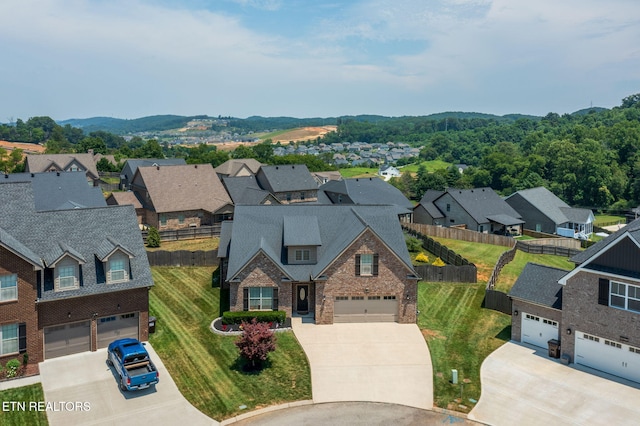 12504 Tangle Crest Ln, Knoxville, TN 37932 - aerial perspective of suburban area