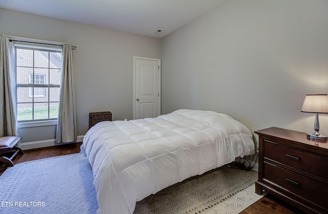 12504 Tangle Crest Ln, Knoxville, TN 37932 - bedroom with wood finished floors and baseboards