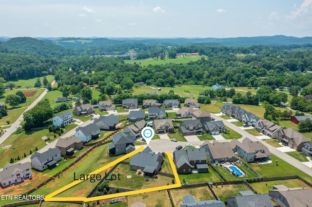 12504 Tangle Crest Ln, Knoxville, TN 37932 - aerial view of residential area